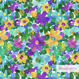 Цветочный паттерн