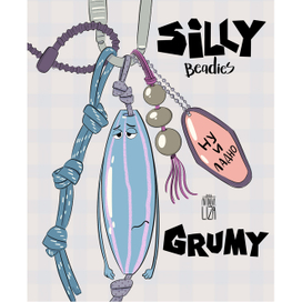 Бренд-персонаж для бренда украшений ручной работы Silly 