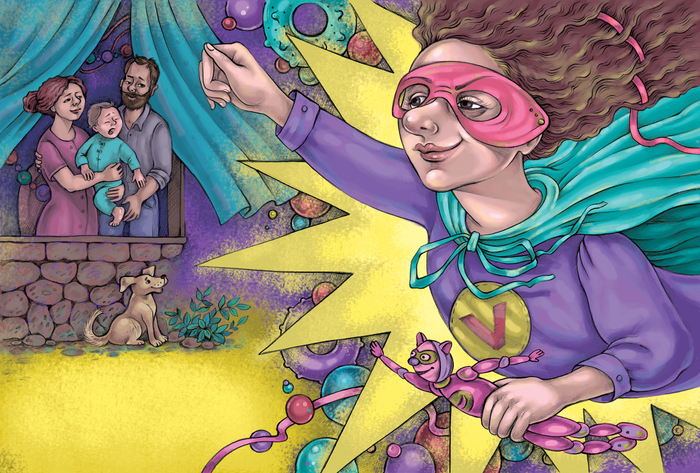 Вита и ее сестричка-плакса