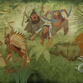 Питер Пен, разворот 2 