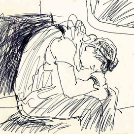 В электричке