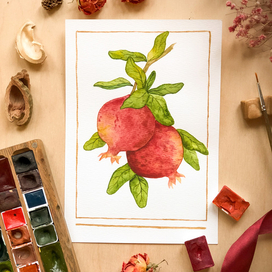 Сочные гранаты