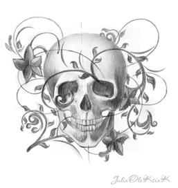 Вспоминая первый курс института, такая вот тату)