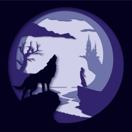 Это всё луна...