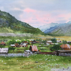 Горный Алтай, перед Семинским перевалом