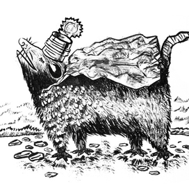 Мусорный рыцарь