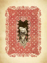 сказка (верхом на волке)