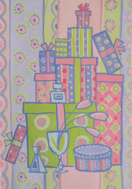 Открытка "Подарки"