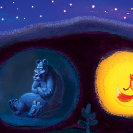 "ЛИСА И МЕДВЕДЬ" мордовская сказка