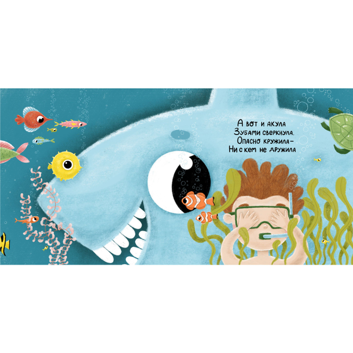 "Кто живет в море?" Акула
