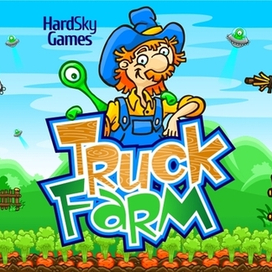 Дизайн и графика для игры «Truck Farm» - картинка для рекламы