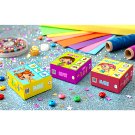 Серия упаковок для детского творчества