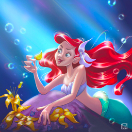 Русалочка Ариэль | Ariel | Little Mermaid | Fanart