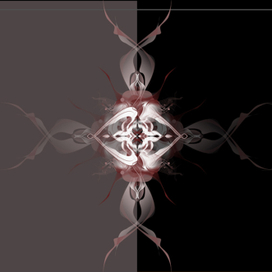 Векторный орнамент в стиле модерн - 3