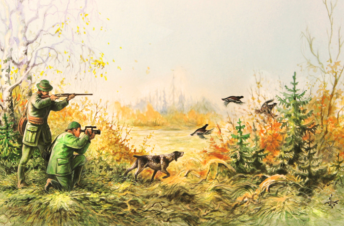 По выводкам...