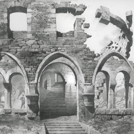 Аллегория времени 3. Романский храм и уроборос