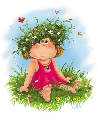 Бабочки-цветочки