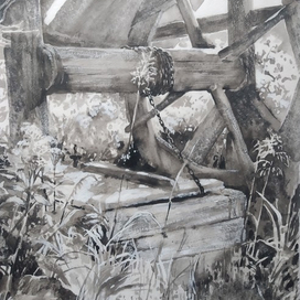 Жарким днём найди тень,да ведро воды. В.Устюг