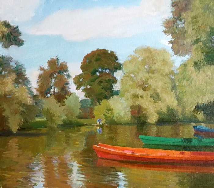 На реке Трубеж.