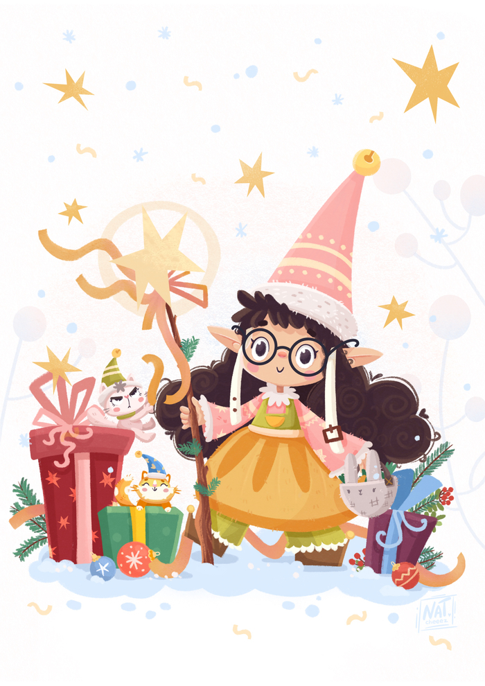 Новогодняя открытка 🎄