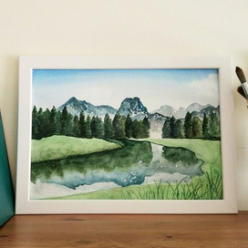 Сербский пейзаж