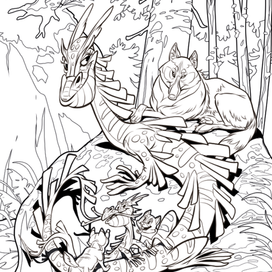 волшебный лес