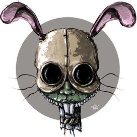 Векторная графика "Зайчик"