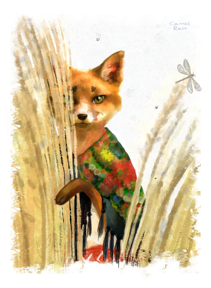 В павлопосадском платке