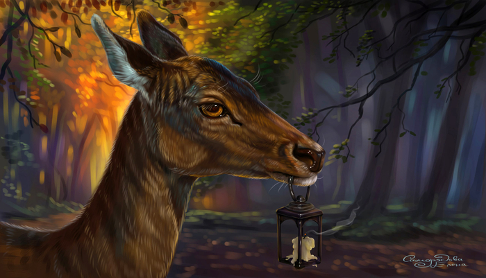 Потухший фонаррик 