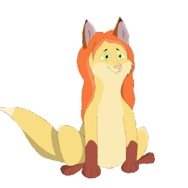 Анимация хвоста и глаз