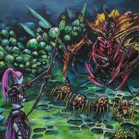 Иллюстрация к игре Raid Shadow Legends