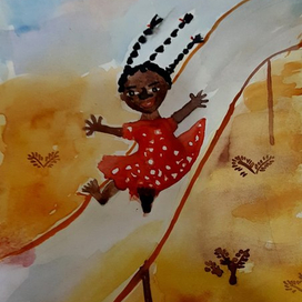 Пустынная девочка