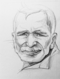 Иллюстрации к рассказам В. Даревича «Портреты»