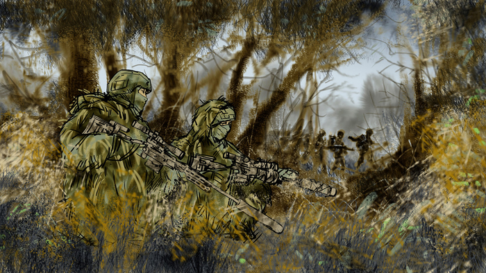 СВО= снайперы