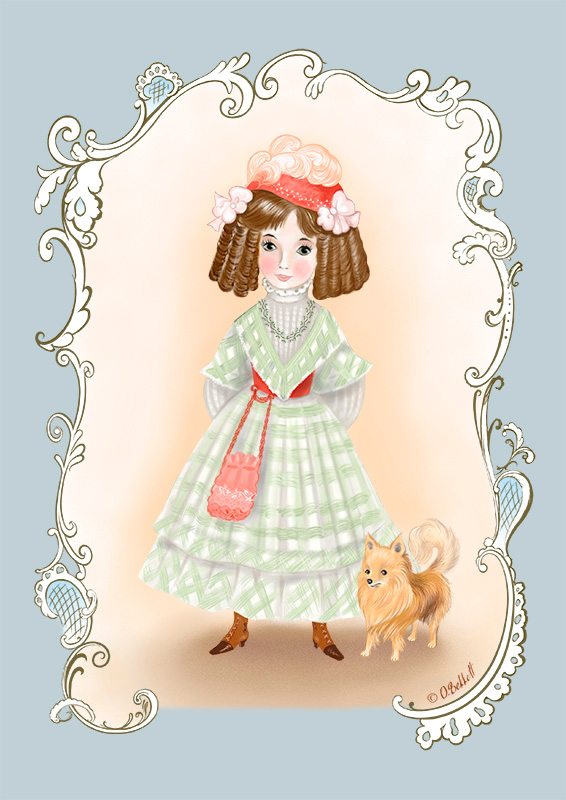 Девочка с собачкой