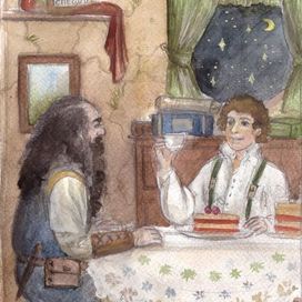 Бильбо и Торин 