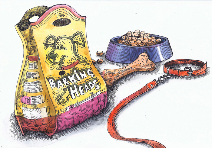 Корм для козы.