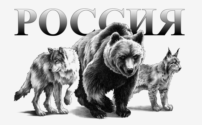 Россия. Три зверя