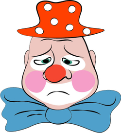 Грусть (из серии "Клоуны")