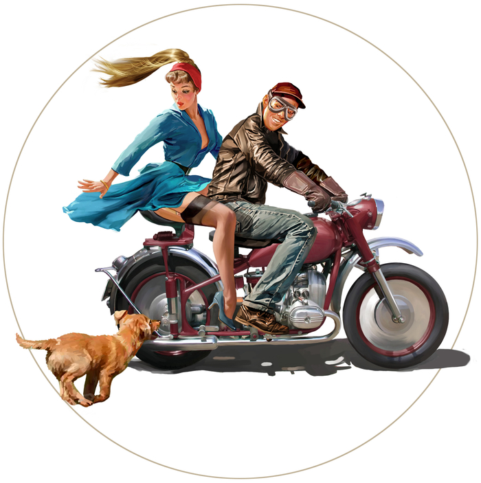 Иллюстрация для этикетки