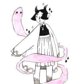 Девочка с призраком