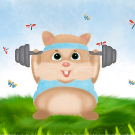 Хомяк "Пряник"