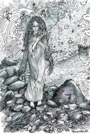 Иллюстрация к книге Арины Меркуловой "Координаты одной души".