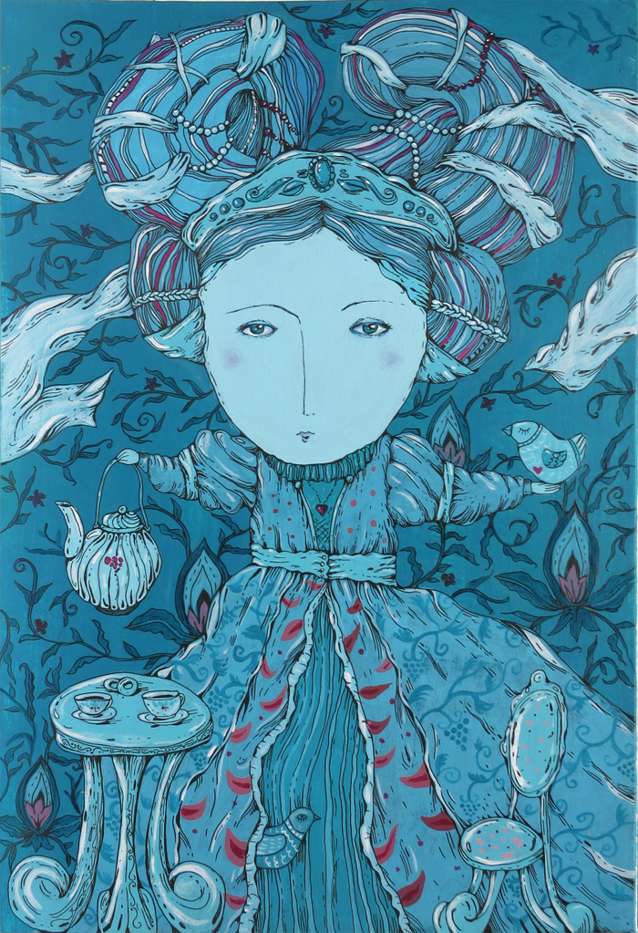 Чаепитие с птицами