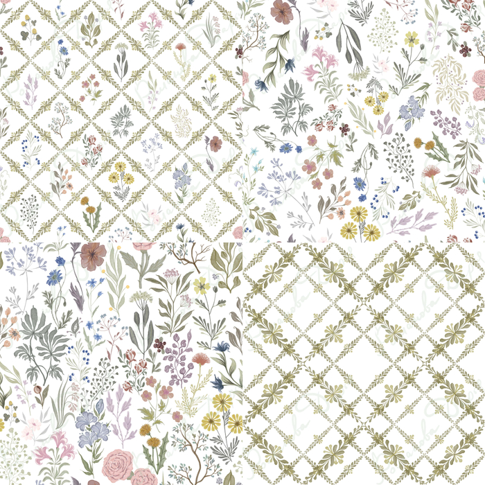 Паттерн бесшовны, 4 варианта