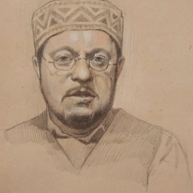 Зарисовка портрет