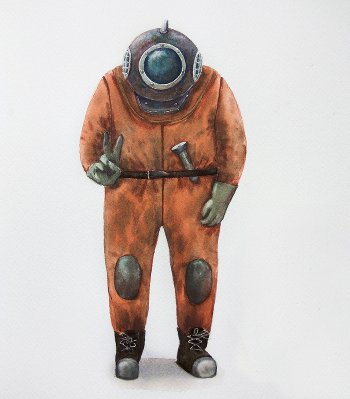 мой водолаз