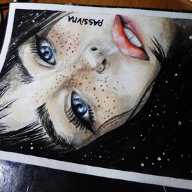 Голубоглазая девушка