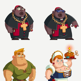 персонажи для мобильной игры