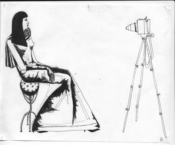 Женщина и фотоаппарат